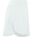 Augusta Sportswear 2411 Girls' Action Color Block  in White/ white side view