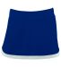 Augusta Sportswear 2411 Girls' Action Color Block  in Navy/ white front view