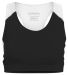 Augusta Sportswear 2417 Women's All Sport Sports B in Black/ white front view