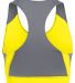 Augusta Sportswear 2417 Women's All Sport Sports B in Power yellow/ graphite back view