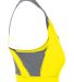 Augusta Sportswear 2417 Women's All Sport Sports B in Power yellow/ graphite side view