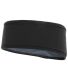 Augusta Sportswear 6750 Reversible Headband in Black/ graphite front view