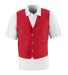 Augusta Sportswear 2145 Vest in Red front view