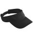 Augusta Sportswear 6228 Youth Athletic Mesh Visor in Black front view