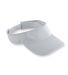 Augusta Sportswear 6228 Youth Athletic Mesh Visor in Silver grey front view
