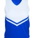 Augusta Sportswear 9111 Girls' Pride Shell in Royal/ white/ white front view