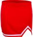 Augusta Sportswear 9125 Women's Energy Skirt in Red/ white back view
