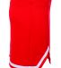 Augusta Sportswear 9125 Women's Energy Skirt in Red/ white side view