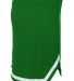 Augusta Sportswear 9125 Women's Energy Skirt in Dark green/ white side view