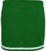 Augusta Sportswear 9125 Women's Energy Skirt in Dark green/ white front view