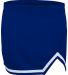 Augusta Sportswear 9126 Girls' Energy Skirt in Navy/ white back view