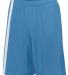 Augusta Sportswear 1622 Attacking Third Short in Columbia blue/ white front view