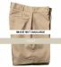 42-234 Dickies Traditional Flat Front Short  Khaki front view