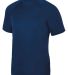 Augusta Sportswear 2790 Attain Wicking Shirt in Navy front view