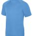 Augusta Sportswear 2790 Attain Wicking Shirt in Columbia blue front view
