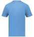 Augusta Sportswear 2790 Attain Wicking Shirt in Columbia blue back view
