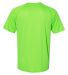 Augusta Sportswear 2790 Attain Wicking Shirt in Lime back view