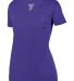 Augusta Sportswear 2902 Ladies Shadow Tonal Heathe in Purple front view