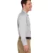 574 Dickies Long Sleeve Work Shirt  WHITE side view
