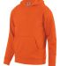 Augusta Sportswear 5415 Youth 60/40 Fleece Hoodie in Orange front view