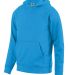 Augusta Sportswear 5415 Youth 60/40 Fleece Hoodie in Power blue front view