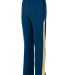 Augusta Sportswear 7761 Youth Medalist Pant 2.0 in Navy/ vegas gold front view