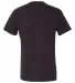 J America 8134 Pop Top T-Shirt Black back view