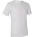 J America 8134 Pop Top T-Shirt White side view