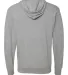 J America 8231 Sport Lace Jersey Hooded Pullover T Oxford back view