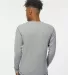 J America 8238 Vintage Long Sleeve Thermal T-Shirt in Oxford back view