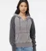 J America 8926 Women's Zen Fleece Raglan Hooded Sweatshirt Catalog catalog view