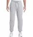 Anvil 73120 French Terry Unisex Joggers HEATHER GREY front view
