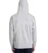 Anvil 73500 French Terry Unisex Hooded Pullover in Heather grey back view