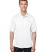 Columbia Sportswear 6016 Men's Perfect Cast™ Pol WHITE front view