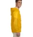 Harriton M750 Adult Packable Nylon Jacket SUNRAY YELLOW side view