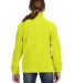 Harriton M990Y Youth 8 oz. Full-Zip Fleece SAFETY YELLOW back view