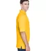 Harriton M265 Men's 5.6 oz. Easy Blend™ Polo SUNRAY YELLOW side view