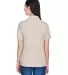 Harriton M265W Ladies' 5.6 oz. Easy Blend™ Polo STONE back view