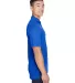 Harriton M353 Men's Double Mesh Polo TRUE ROYAL side view