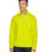Harriton M780 Men's Echo Soft Shell Jacket SAFETY YELLOW front view