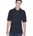 Harriton M265T Men's Tall 5.6 oz. Easy Blend™ Po NAVY front view