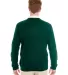 Harriton M420 Men's Pilbloc™ V-Neck Sweater HUNTER back view