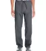 Harriton M898 Adult Restore 4.9 oz. Scrub Bottom DARK CHARCOAL front view