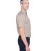 Harriton M500S Men's Easy Blend™ Short-Sleeve Tw STONE side view