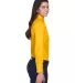 Harriton M500W Ladies' Easy Blend™ Long-Sleeve T SUNRAY YELLOW side view