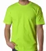 Union Made 2905 Union-Made Short Sleeve T-Shirt LIME GREEN front view