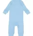 Rabbit Skins 4412 Infant Long Legged Baby Rib Body LIGHT BLUE back view