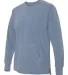 Comfort Colors 1536 French Terry Crewneck BLUE JEAN side view