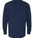 Comfort Colors 1536 French Terry Crewneck TRUE NAVY back view
