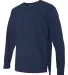 Comfort Colors 1536 French Terry Crewneck TRUE NAVY side view